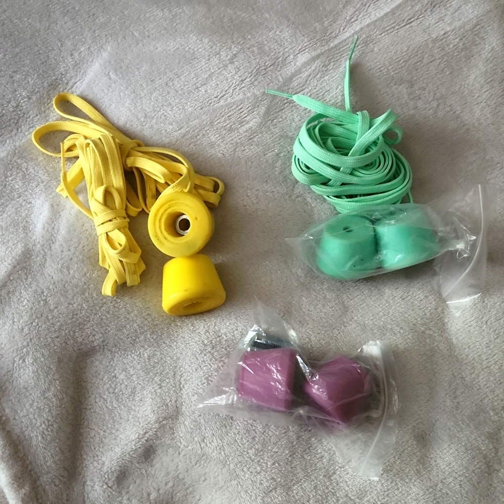 Roller Skating Accessories Bundle || Laces || Toe Stops